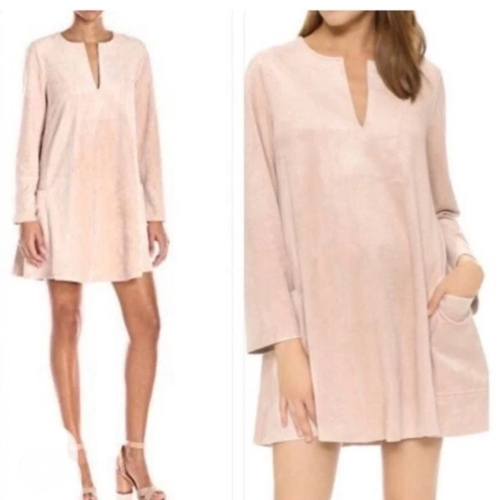 BCBGMAXAZRIA Beritt Dress in Bare Pink